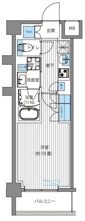 TFレジデンス川崎殿町WESTの物件間取画像